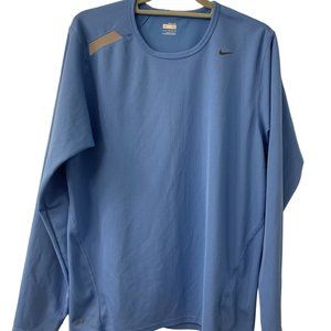 NIKE Long Sleeve Fit Dry T-Shirt Size M